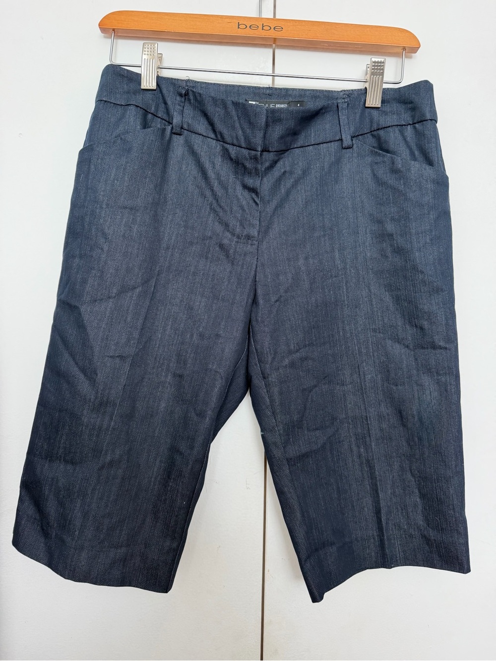 Dark Blue Women's Bermuda Shorts